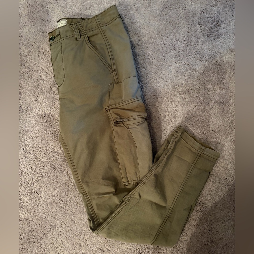 Free People Women’s Green Cargo Pants